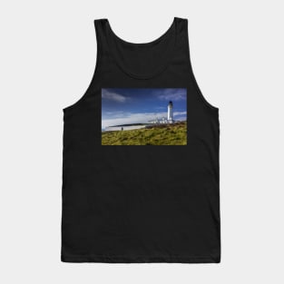 Mull of Galloway Lighthouse and Walled Garden Photograph Dumfries and Galloway Tank Top